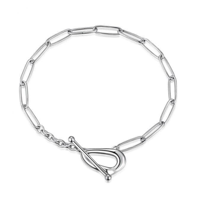 Sterling Silver Rhodium Plated Link Bracelet ERLB015Ellie Rose LondonERLB015 - 17
