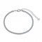 Sterling Silver Rhodium Plated Zirconia Bracelet ERLB034Ellie Rose LondonERLB034