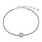 Sterling Silver Rhodium Plated Zirconia Bracelet ERLB038Ellie Rose LondonERLB038