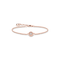 Sterling Silver Rose Gold Classic White Pavé Bracelet A2047 - 416 - 14 - L19VThomas Sabo Sterling SilverA2047 - 416 - 14