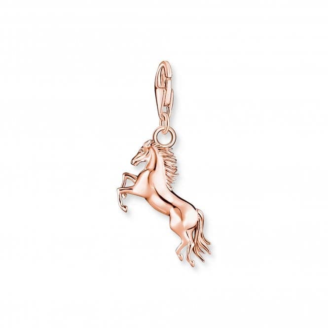 Sterling Silver Rose Gold Plated Horse Charm 1900 - 415 - 40Thomas Sabo Charm Club1900 - 415 - 40