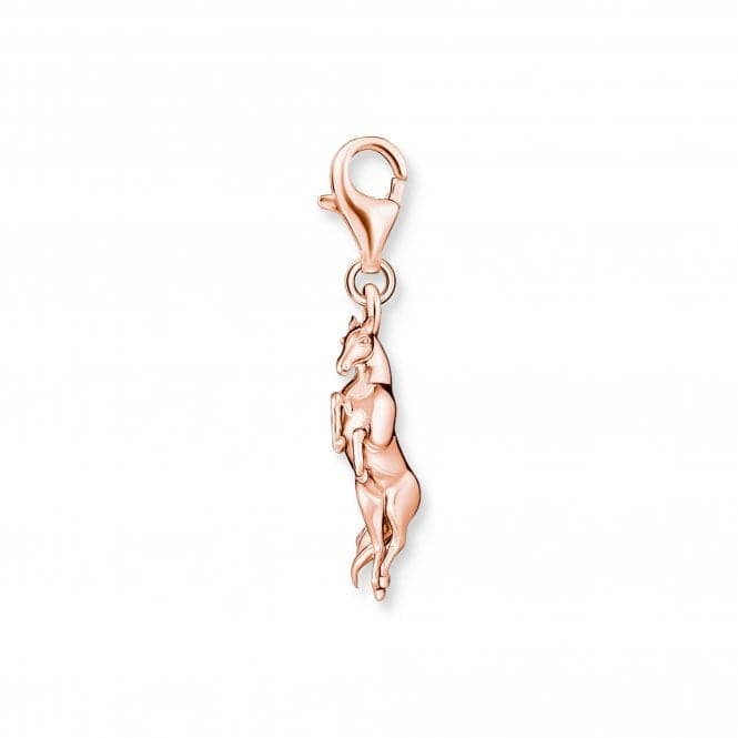 Sterling Silver Rose Gold Plated Horse Charm 1900 - 415 - 40Thomas Sabo Charm Club1900 - 415 - 40