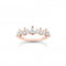 Sterling Silver Rose Gold Plated Ice Crystals Ring TR2415 - 416 - 14Thomas Sabo Charm Club CharmingTR2415 - 416 - 14 - 48