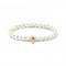 Sterling Silver Rose Gold Plated Pearl White Bracelet X0284 - 428 - 14Thomas Sabo Charm ClubX0284 - 428 - 14 - L15