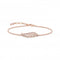 Sterling Silver Rose Gold Plated Pink Stones Phoenix Wing Bracelet A2070 - 323 - 9 - L19VThomas Sabo Sterling SilverA2070 - 323 - 9