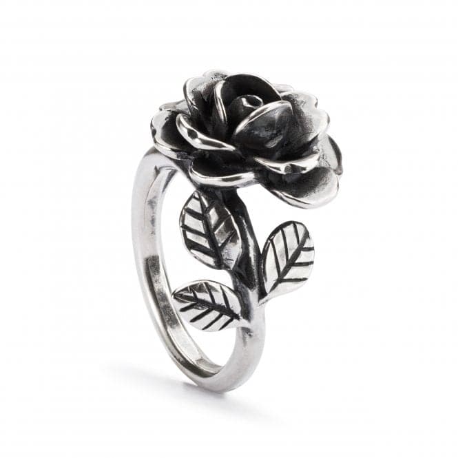 Sterling Silver Rose Ring SizeTrollbeadsTAGRI - 00525 - 49