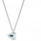 Sterling Silver Semi Precious Blue Topaz Pendant P4844TBeginningsP4844T