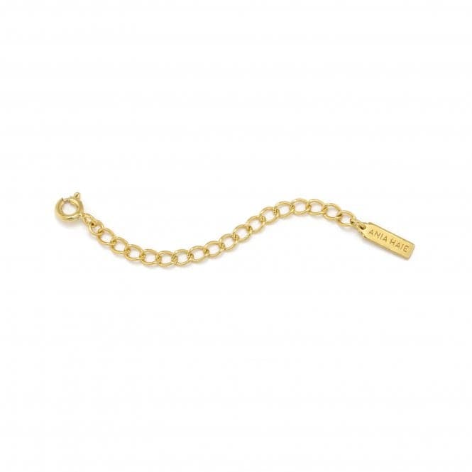 Sterling Silver Shiny Gold Plated Extender Chain EXTENDER - GAnia HaieEXTENDER - G