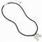 Sterling Silver Silhouette Black Onyx Bead Necklace BMSN0026BarbieBMSN0026