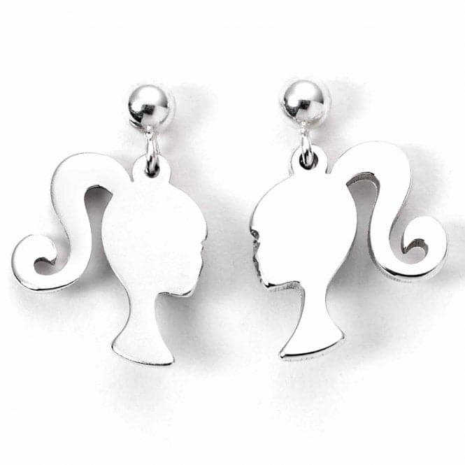 Sterling Silver Silhouette Stud Earrings BMSE0024BarbieBMSE0024