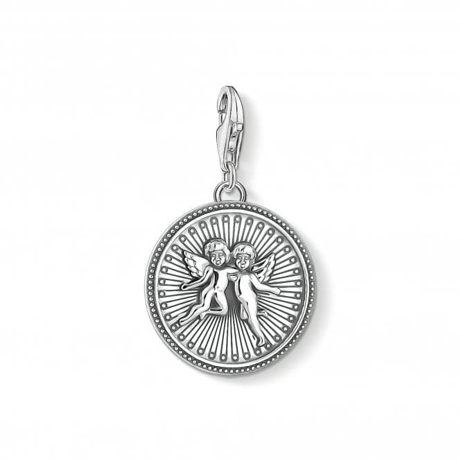 Sterling Silver Silver - Coloured Angel Charm 1734 - 637 - 21Thomas Sabo Charm Club1734 - 637 - 21