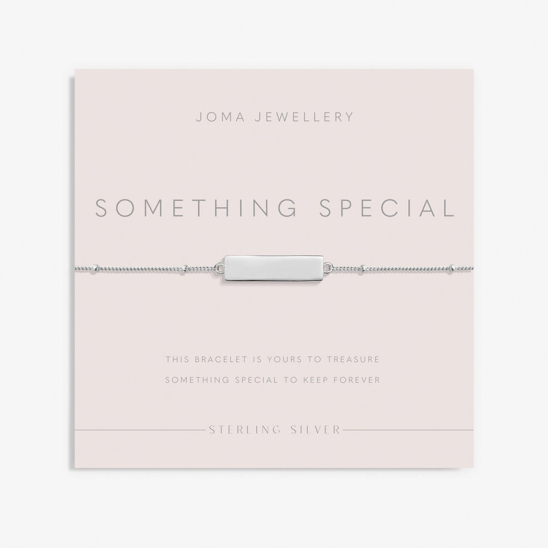 Sterling Silver Something Special Bar Bracelet JJS0055Joma JewelleryJJS0055