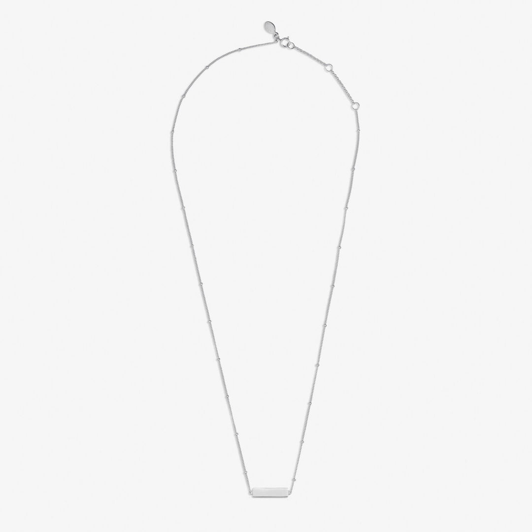 Sterling Silver Something Special Bar Necklace JJS0056Joma JewelleryJJS0056