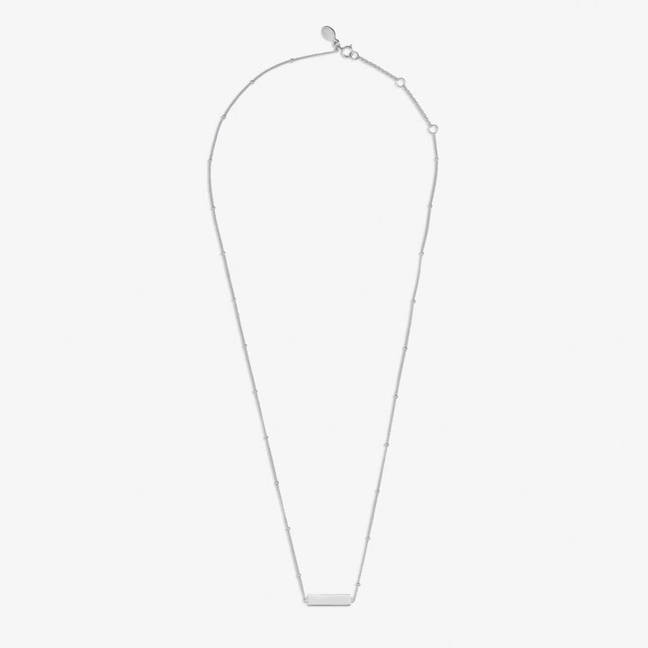 Sterling Silver Something Special Bar Necklace JJS0056Joma JewelleryJJS0056