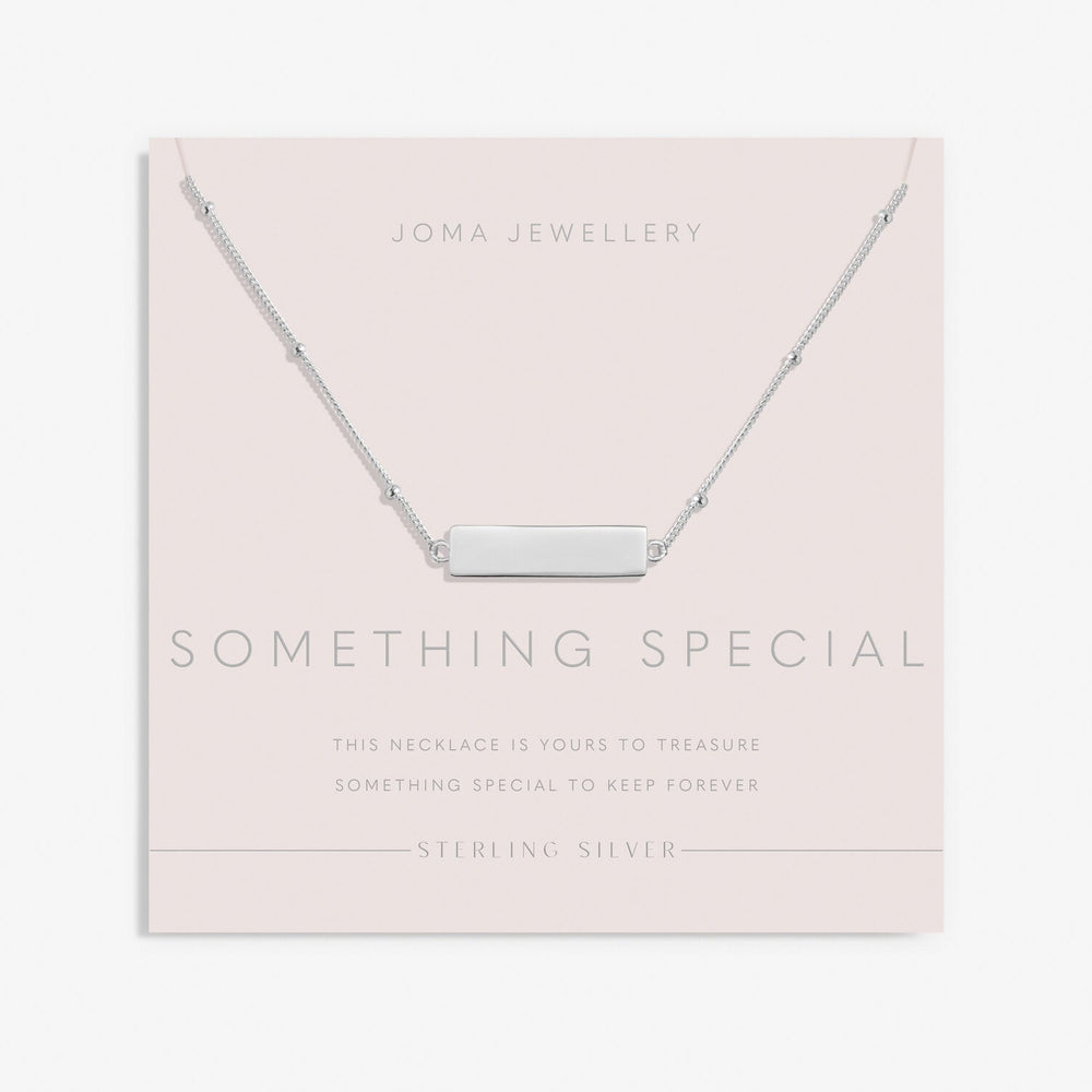 Sterling Silver Something Special Bar Necklace JJS0056Joma JewelleryJJS0056