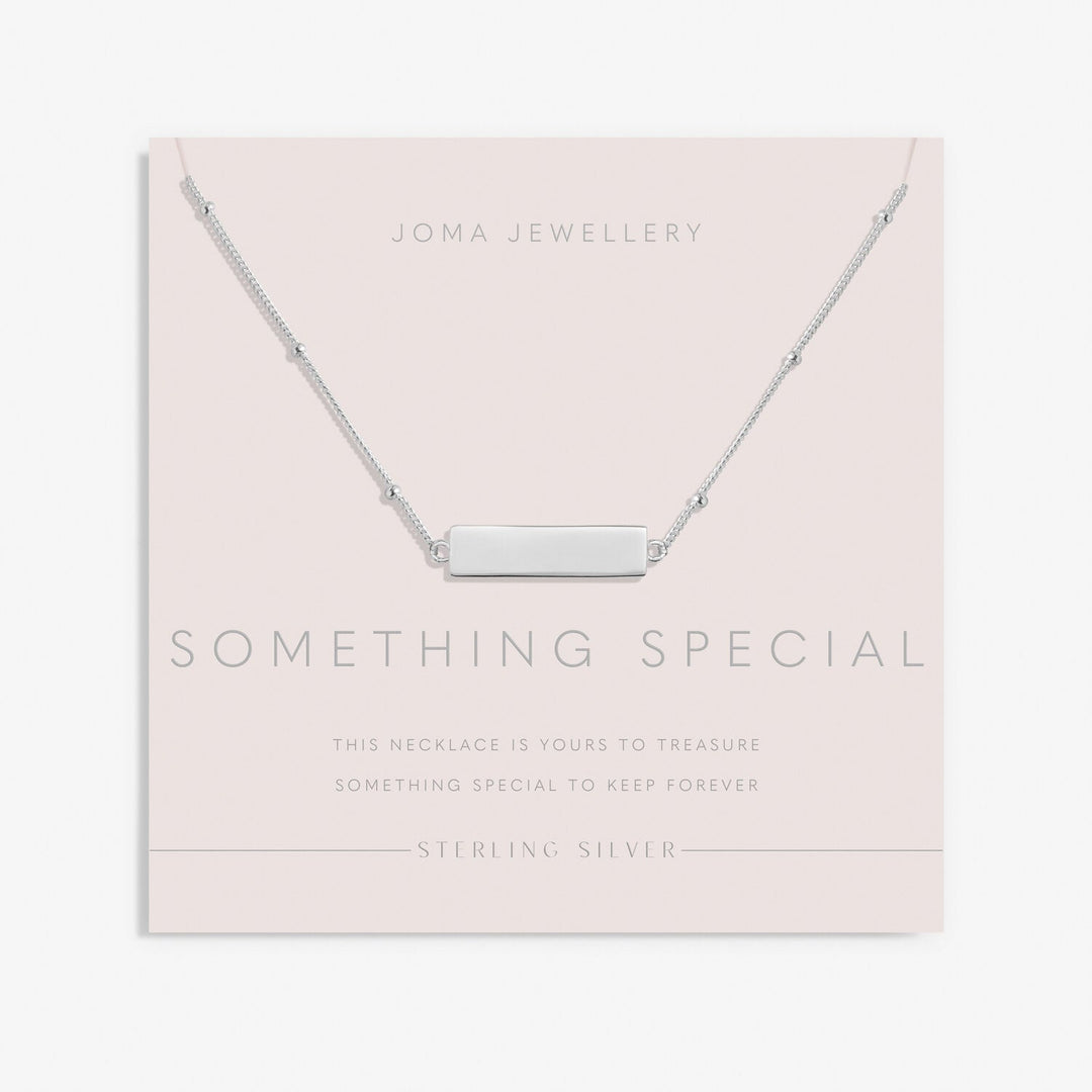 Sterling Silver Something Special Bar Necklace JJS0056Joma JewelleryJJS0056