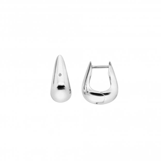 Sterling Silver Soul Huggie Earrings DE793Hot DiamondsDE793