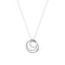 Sterling Silver Spirale Necklace SJ - N2590 - CZSif JakobsSJ - N2590 - CZ