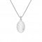 Sterling Silver Spritz Oval Pendant DP862Hot DiamondsDP862