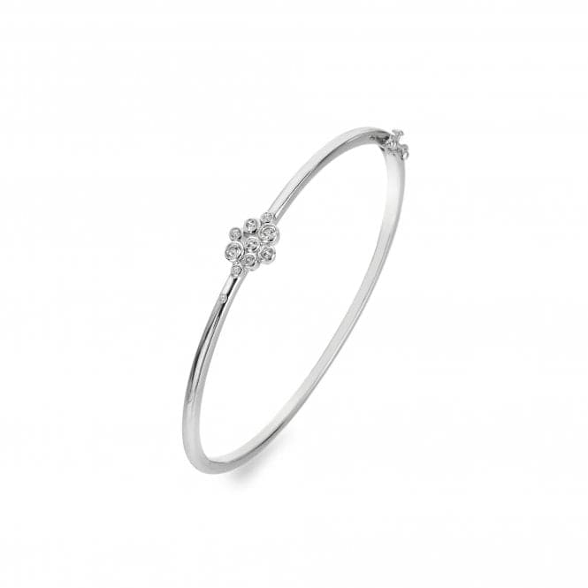 Sterling Silver Tender Bangle DC187Hot DiamondsDC187