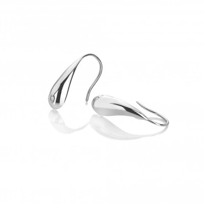 Sterling Silver Tide Earrings DE786Hot DiamondsDE786