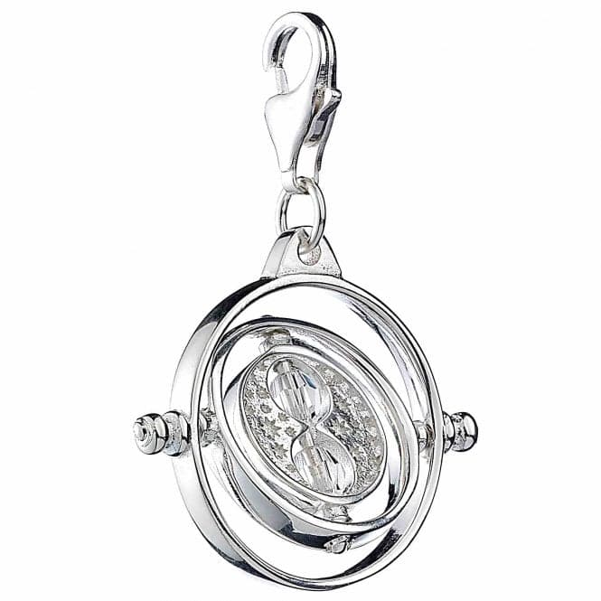 Sterling Silver Time Turner Clip on Charm with Crystal ElementsHarry PotterHPSC021