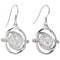 Sterling Silver Time Turner Drop Earrings with Crystal ElementsHarry PotterHPSE021