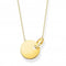 Sterling Silver Together Gold Necklace KE1947 - 413 - 39 - L45vThomas Sabo Sterling SilverKE1947 - 413 - 39 - L45v