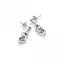 Sterling Silver Trio Triple Heart Earrings DE702Hot DiamondsDE702