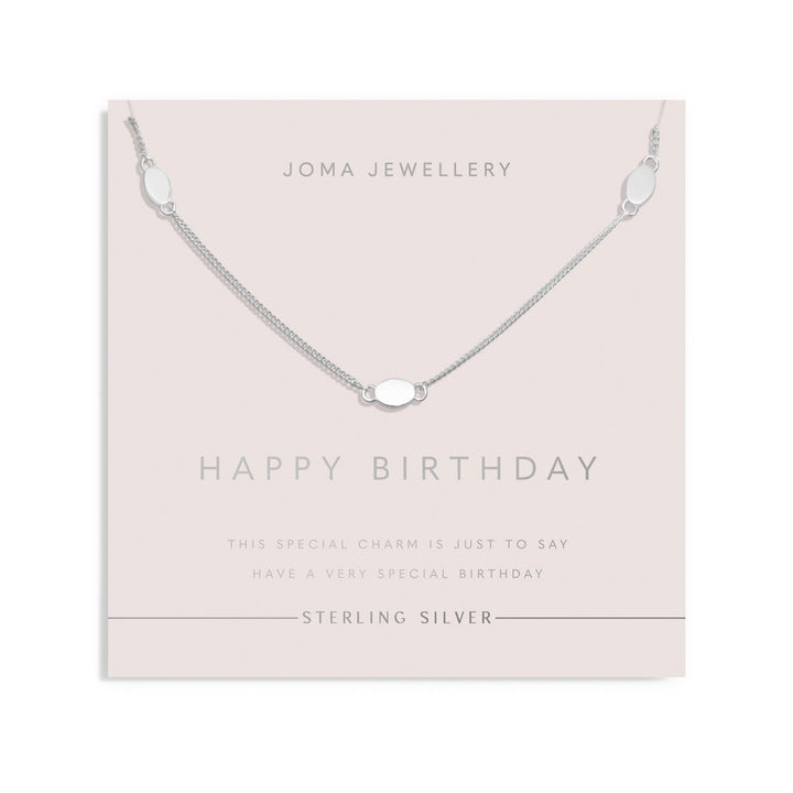 Sterling Silver Triple Oval Necklace JJS0136Joma JewelleryJJS0136