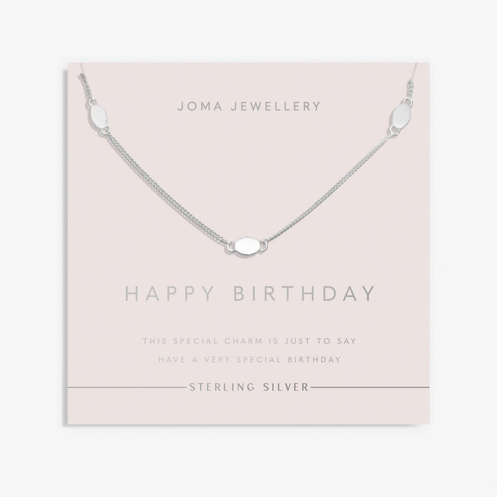 Sterling Silver Triple Oval Necklace JJS0136Joma JewelleryJJS0136