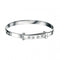 Sterling Silver Twinkle Twinkle Little Star Bangle B4322D for DiamondB4322