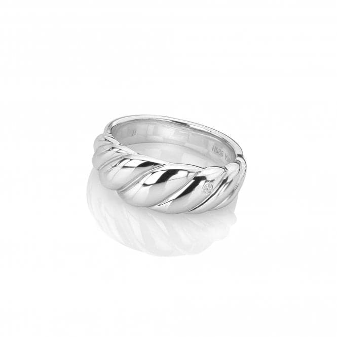 Sterling Silver Twist Large Ring DR239Hot DiamondsDR239/L
