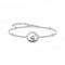 Sterling Silver Wave Blue Stones Bracelet A2045 - 644 - 1 - L19VThomas Sabo Sterling SilverA2045 - 644 - 1