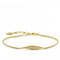 Sterling Silver White Feminine Leaf Gold Bracelet A1935 - 414 - 14 - L19vThomas Sabo Sterling SilverA1935 - 414 - 14 - L19v