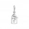 Sterling Silver White Padlock Charm Pendant 1875 - 051 - 14Thomas Sabo Charm Club1875 - 051 - 14