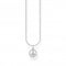 Sterling Silver White Peace Necklace KE2175 - 051 - 14 - L45VThomas Sabo Charm Club CharmingKE2175 - 051 - 14