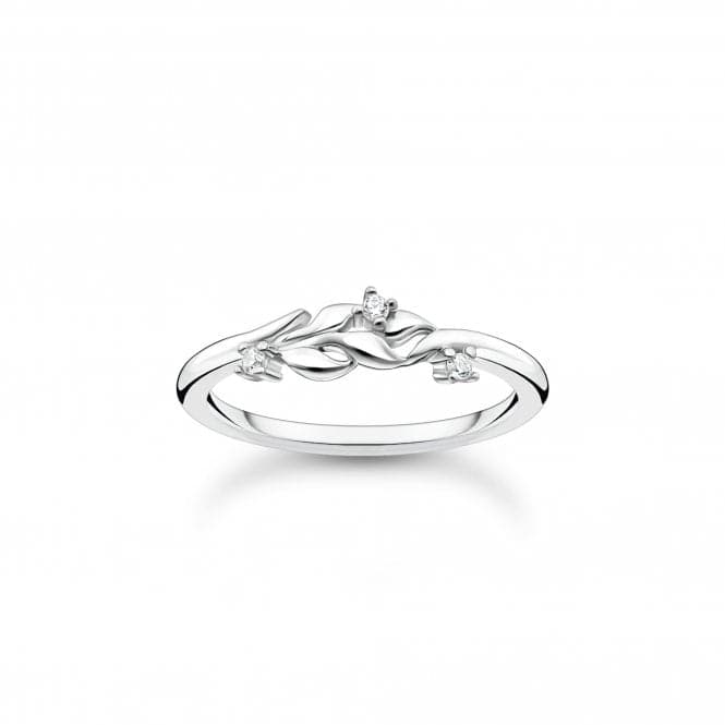 Sterling Silver White Ring TR2376 - 051 - 14Thomas Sabo Charm Club CharmingTR2376 - 051 - 14 - 48