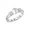 Sterling Silver White Shell Pearl Clear Cubic Zirconia Ring R3872DiamonfireR3872 16