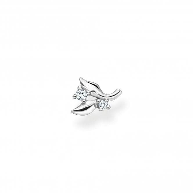 Sterling Silver White Single Ear Stud H2222 - 051 - 14Thomas Sabo Charm Club CharmingH2222 - 051 - 14