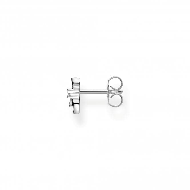 Sterling Silver White Single Ear Stud H2222 - 051 - 14Thomas Sabo Charm Club CharmingH2222 - 051 - 14