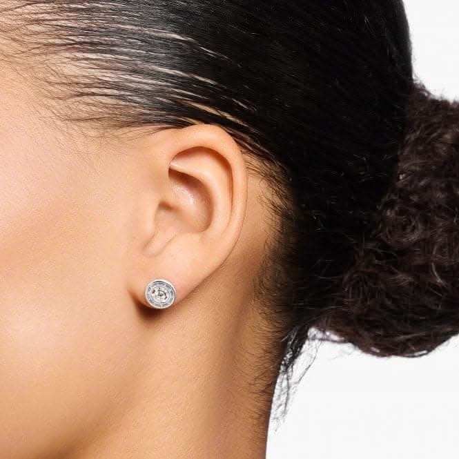 Sterling Silver White Stones Ear Studs H2062 - 051 - 14Thomas Sabo Sterling SilverH2062 - 051 - 14