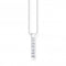 Sterling Silver White Stones Necklace KE2113 - 051 - 14 - L45VThomas Sabo Sterling SilverKE2113 - 051 - 14