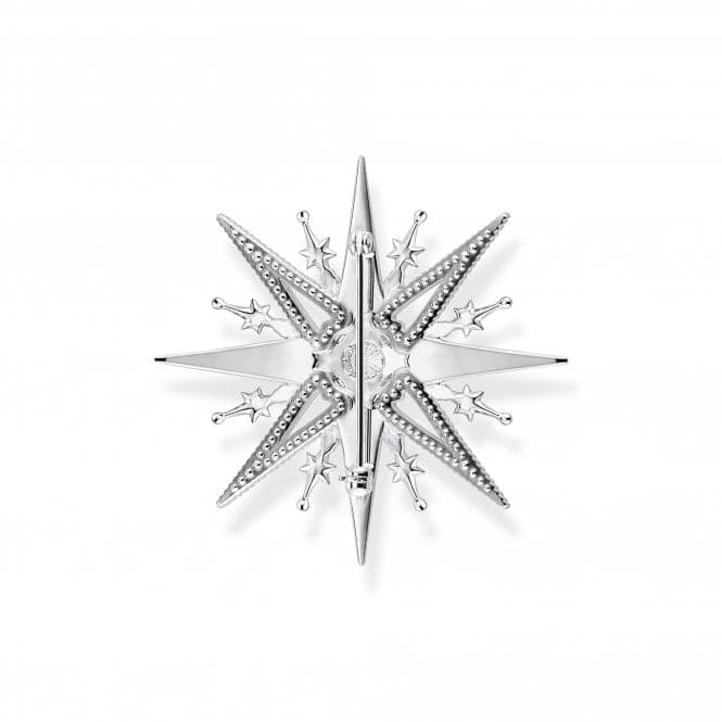 Sterling Silver White Stones Star Brooch X0281 - 822 - 14Thomas Sabo Sterling SilverX0281 - 822 - 14