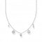 Sterling Silver White Symbols Necklace KE2123 - 051 - 14 - L42VThomas Sabo Charm Club CharmingKE2123 - 051 - 14 - L42V