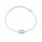 Sterling Silver White Topaz Echo Bracelet DL648Hot DiamondsDL648