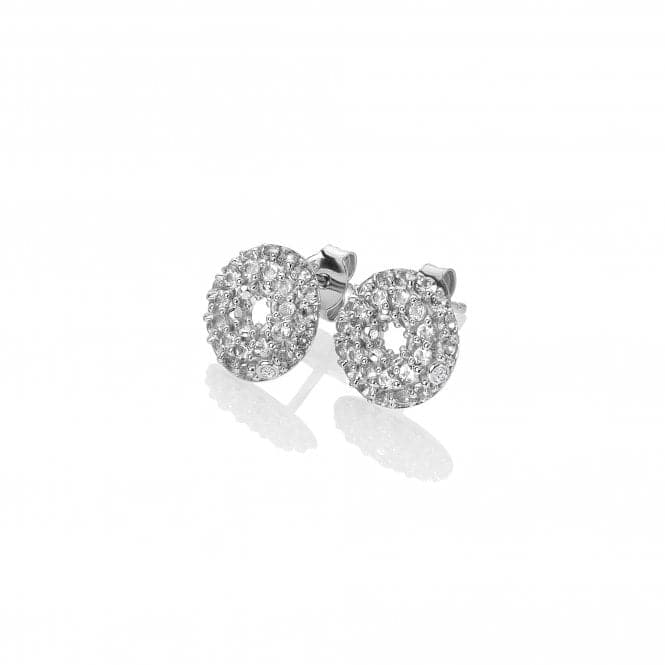 Sterling Silver White Topaz Forever Earrings DE724Hot DiamondsDE724
