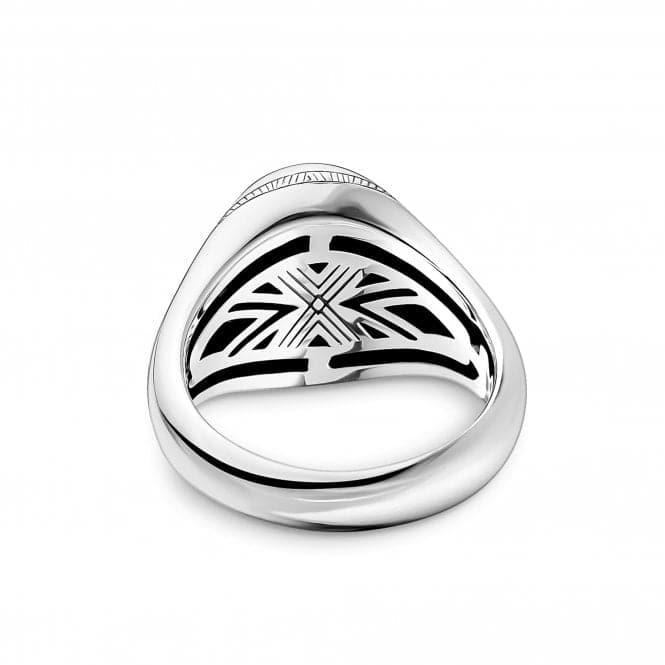 Sterling Silver Yellow Gold Coloured Signet Mens Ring TR2296 - 966 - 39Thomas Sabo Sterling SilverTR2296 - 966 - 39 - 48