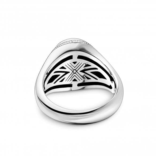 Sterling Silver Yellow Gold Coloured Signet Mens Ring TR2296 - 966 - 39Thomas Sabo Sterling SilverTR2296 - 966 - 39 - 48