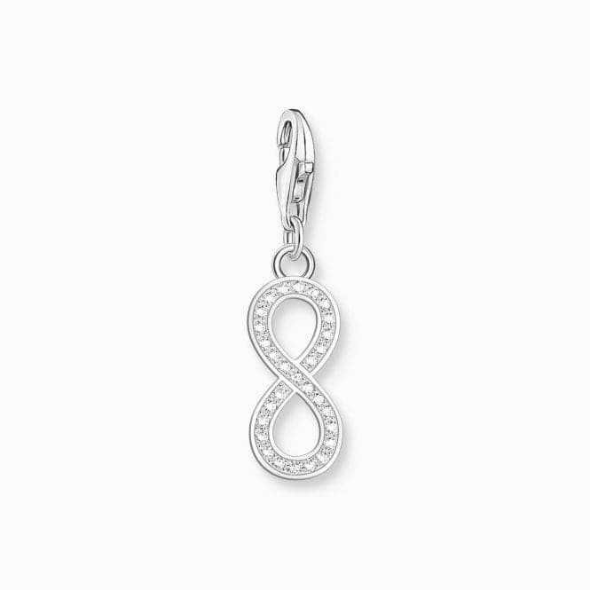 Sterling Silver Zirconia Infinity Charm 2171 - 051 - 21Thomas Sabo Charm Club Charmista2171 - 051 - 21